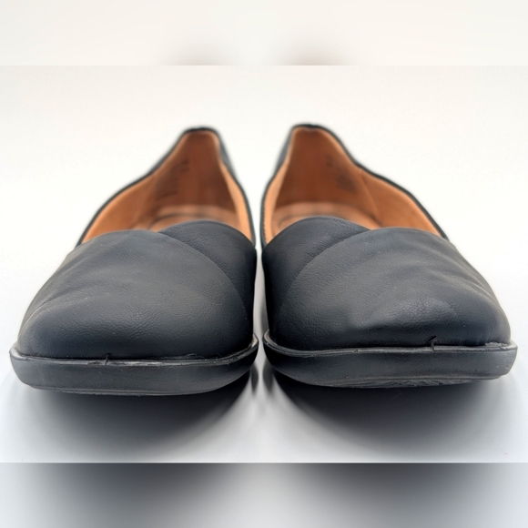 LifeStride Always Off Black Faux Leather Slip-On Flats Size 8M Women Active Arch - Picture 7 of 16